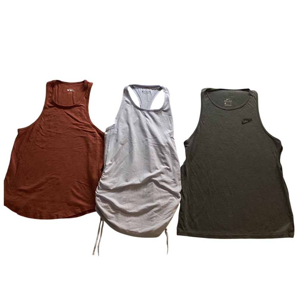 Athleta Nike MWL Womens Tank Tops‎ Athletic Workout Athletic Gym Athleisure